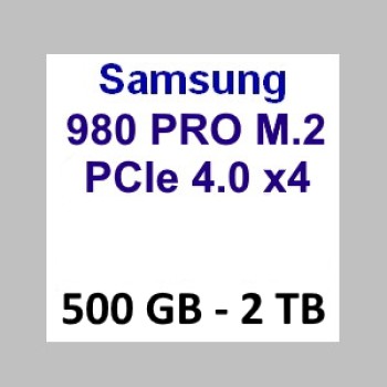 Samsung 980 PRO NVMe M.2 SSD PCIe 4.0 x4 - Größe nach Wahl