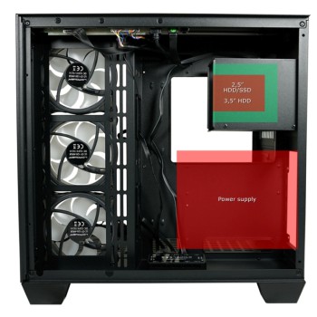 Komplett-PC mit AMD Ryzen 7 7800X3D - B650 - RX 7900 GRE - 32 GB Ram