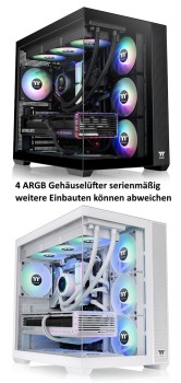 Gamer-PC mit AMD Ryzen 7 9800X3D - WiFi 6E - RTX 4080 Super - B650 - 32 GB Ram