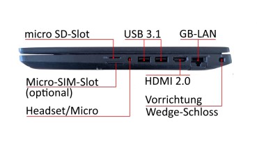 Preview: Notebook Dell Latitude 5401 - i7-9850H - 16 GB (24/32 GB) - Bestand Nr. 07 - geprüft + gebraucht Preview: Notebook Dell Latitude 5401 - i7-9850H - 16 GB (24/32 GB) - Bestand Nr. 07 - geprüft + gebraucht