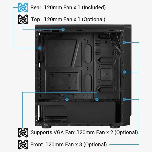 Komplett-PC mit Intel i5 - 14500 - RTX 4070 - 16 GB Ram