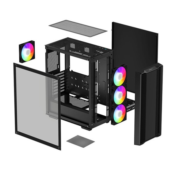 Gamer Komplett-PC mit AMD Ryzen 7 5700X3D + B550 - RTX 4080 - 32 GB Ram