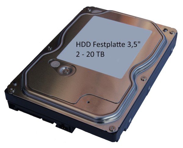 HDD Festplatten 3,5" - Größe nach Wahl